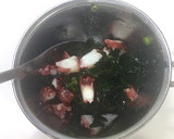 家飲みにお勧め♬タコとわかめの塩ごま和え作り方3写真
