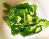 全てレンジ棒棒鶏味豚こま大根青椒肉絲風作り方5写真