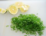 すだちで！オイルサーディンの和風パスタ作り方2写真