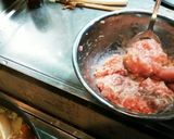 へそ大根と肉団子の味噌煮込み雲呑作り方4写真