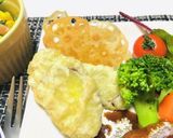 デミハンバーグでお祝いご飯作り方3写真