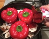 残りご飯でボリュームスタッフドパプリカ。作り方6写真