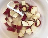 レンジ肉なし根菜たっぷり棒棒鶏味サラダ作り方4写真