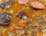 鉄分たっぷりレンズ豆の煮込み作り方9写真