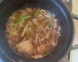 豚肉とねぎのかきたまあんかけうどん作り方3写真
