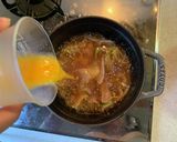 豚肉とねぎのかきたまあんかけうどん作り方4写真