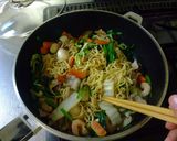 簡単♡100%うまうま♪上海風焼きそば作り方8写真