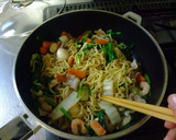 簡単♡１００％うまうま♪上海風焼きそば作り方8写真