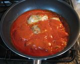 チキンのトマト煮込み作り方5写真