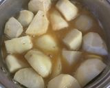 里芋のすだち味噌煮作り方4写真