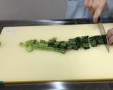 こども園で人気の野菜おやつ★小松菜ケーキ作り方3写真