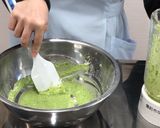 こども園で人気の野菜おやつ★小松菜ケーキ作り方5写真