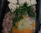 簡単♡ツナと豆腐の卵炒め作り方1写真