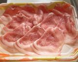 豚肉（鶏肉）のチーズと梅肉のロールカツ作り方1写真