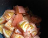 電気圧力鍋クッキングプロでトマトカレー☆作り方1写真