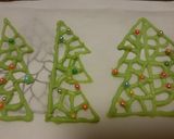 チョコペン♪クリスマスケーキに立体ツリー作り方2写真