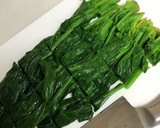 ほうれん草のすり黒胡麻和え作り方5写真