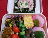 鬼滅キャラ弁〜甘露寺蜜璃ぺたん娘Ver.作り方11写真