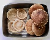 へそ大根と椎茸の重ね焼き♪ブルスケッタ風作り方1写真