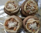 へそ大根と椎茸の重ね焼き♪ブルスケッタ風作り方4写真
