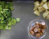 ブロッコリーのごまドレ和え作り方1写真