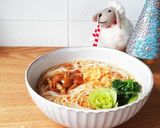 ＊うどん・そばにトゥルンとなめこ甘辛煮＊作り方9写真