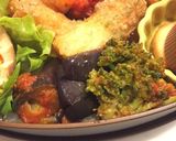 チキントマト煮 煮卵弁当 クリスマス弁当作り方5写真