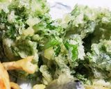 お年寄り絶賛シリーズ☆天麩羅、山葵菜☆作り方5写真