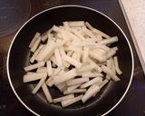 大根の胡麻油醤油炒め！作り方3写真