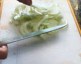 簡単♡春菊と玉ねぎじゃこのかき揚げ作り方1写真