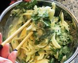 簡単♡春菊と玉ねぎじゃこのかき揚げ作り方5写真