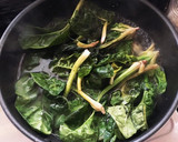 簡単豆知識☆ちぢみほうれん草の下拵え作り方3写真