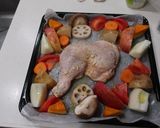 チキンレッグと色々野菜のロースト作り方4写真