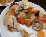 チキンレッグと色々野菜のロースト作り方6写真