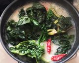 ちぢみほうれん草のれんこんポタージュ鍋作り方10写真