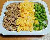 簡単、絶品、子供喜ぶ、三色そぼろ丼作り方5写真