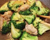 甘辛♡ブロッコリーと鶏肉のマスタード炒め作り方4写真