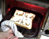 ツン☆とろ～な納豆トースト作り方2写真