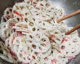お弁当★レンコン桜エビのヘルシーかき揚げ作り方1写真