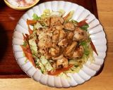 胸肉とキャベツの焼き鳥マヨ炒め作り方2写真