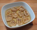 ツナとへそ大根の炊き込みご飯作り方1写真