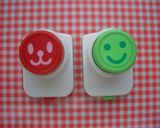 にこにこパンチで可愛いおめめ^^キャラ弁作り方3写真