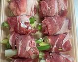 じゃがいもとネギの肉巻き作り方2写真