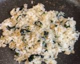 しじみわかめスープでチャーハン（炒飯）作り方3写真