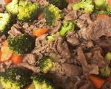 牛肉とブロッコリーのオイスターソース炒め作り方4写真