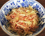 ゆでもやし&しらす&ツナの塩昆布和え作り方4写真