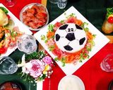 パーティー押し寿司(サッカー)作り方10写真