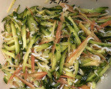 釜揚げしらすときゅうりとみょうがのサラダ作り方8写真