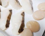タラとホタテのホットサラダ作り方1写真