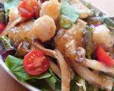 タラとホタテのホットサラダ作り方4写真